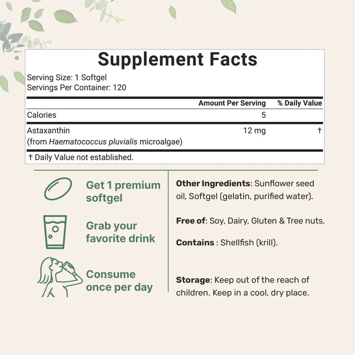 Vitafy Radiance+™ Astaxathin