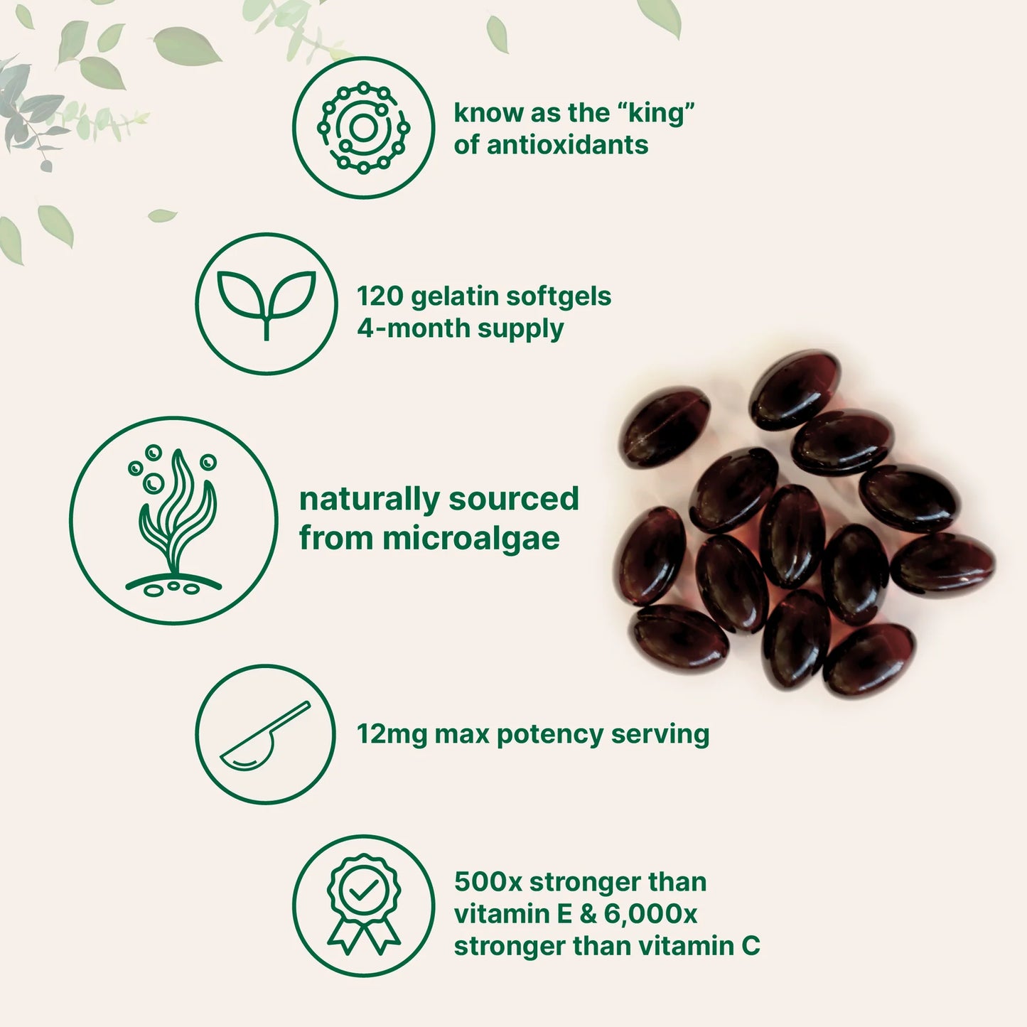 Vitafy Radiance+™ Astaxathin