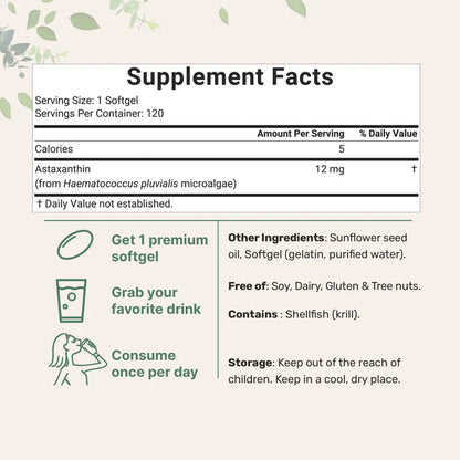 Vitafy Radiance+™ Astaxathin